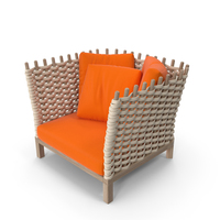 Paola Lenti - Wabi Armchair PNG & PSD Images