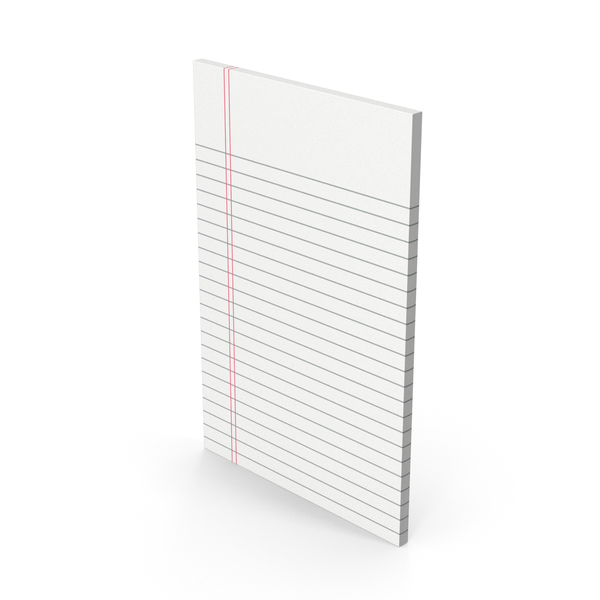 White Paper Pad PNG & PSD Images