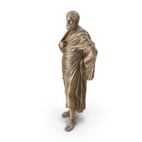 Sophocles Bronze Statue PNG & PSD Images