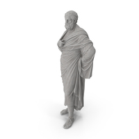 Sophocles Stone Statue PNG & PSD Images