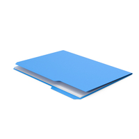 File Folder Blue PNG & PSD Images
