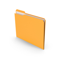 File Folder Orange PNG & PSD Images