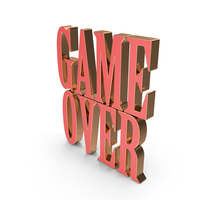 Game Over PNG & PSD Images