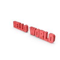 Hello World PNG & PSD Images