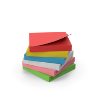 Sticky Notes Stack PNG & PSD Images