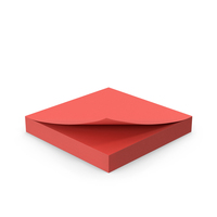 Sticky Notes Red PNG & PSD Images
