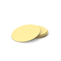Paper Coasters Stack PNG & PSD Images