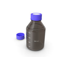 Solvent Solution Bottle PNG & PSD Images