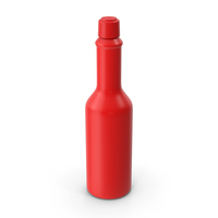 Hot Sauce Bottle Red PNG & PSD Images