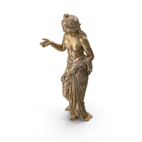 Venus Holding Gesture Bronze PNG & PSD Images