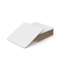 Stack of Paper Coasters PNG & PSD Images