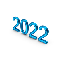2022 Blue PNG & PSD Images
