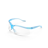 Medical Safety Glasses Blue PNG & PSD Images
