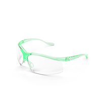 Medical Safety Glasses Green PNG & PSD Images