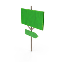 Sign Arrow Direction Board Green PNG & PSD Images