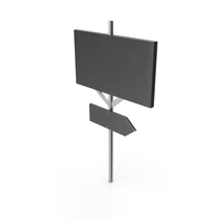 Sign Arrow Direction Board Metal PNG & PSD Images