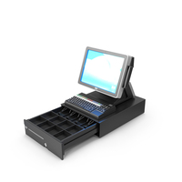 Hewlett Packard Cash Register PNG & PSD Images