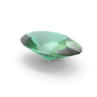 Oval Cut Emerald PNG & PSD Images