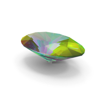 Oval Cut Mystic Topaz PNG & PSD Images