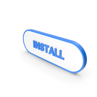 Install Button PNG & PSD Images