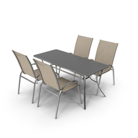 Garden Table Set PNG & PSD Images