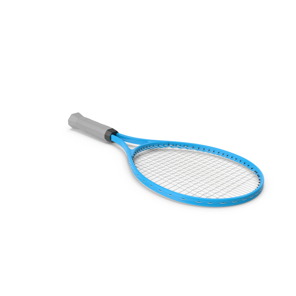 Blue Tennis Racket PNG & PSD Images