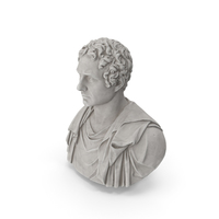 George Gordon Byron Bust PNG & PSD Images