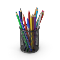 Cup With Pencils PNG & PSD Images