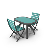 Garden Table set PNG & PSD Images