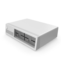 IBM PC XT Retro 03 PNG & PSD Images