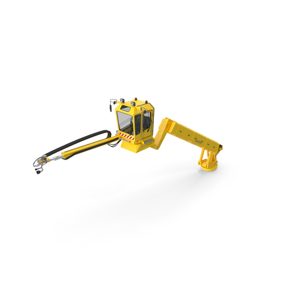 KLM Anti Icing Machine Telescopic Cabin PNG & PSD Images