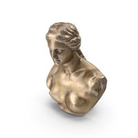 Venus de Milo Bust Bronze PNG & PSD Images