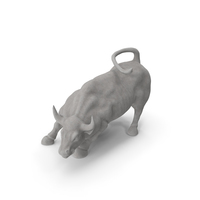Wall Street Bull Stone PNG & PSD Images