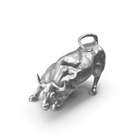 Wall Street Bull Metal PNG & PSD Images