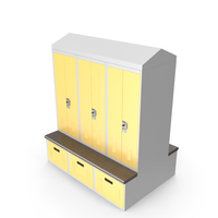 Personal Storage Lockers 04 PNG & PSD Images