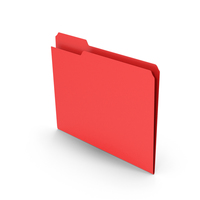 Red File Folder Empty PNG & PSD Images