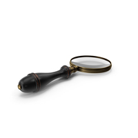 Antique Magnifying Glass PNG & PSD Images