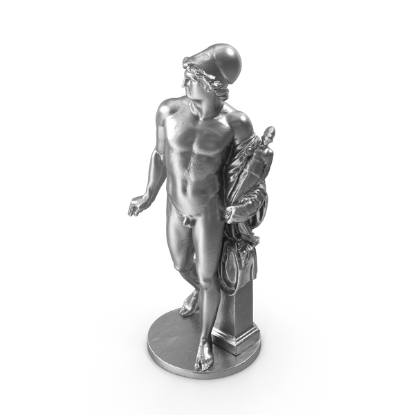 Diomedes Statue Base Metal PNG & PSD Images