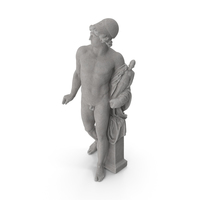 Diomedes Statue Stone PNG & PSD Images