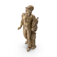 Diomedes Statue Bronze PNG & PSD Images