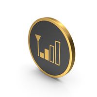 Gold Icon Medium Signal PNG & PSD Images