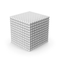 White Ball Cube PNG & PSD Images