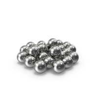Pile Of Silver Balls PNG & PSD Images