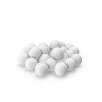 Pile Of White Balls PNG & PSD Images