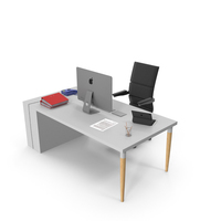 Apple iMac Workstation Desk PNG & PSD Images