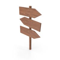 Dark Wood Signboard PNG & PSD Images