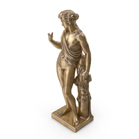 Bronze Dionysus Bacchus PNG & PSD Images