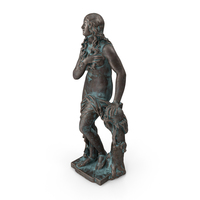Mary Magdalene Bronze Outdoor Statue PNG & PSD Images
