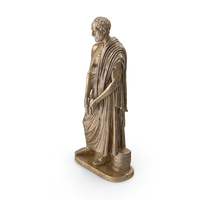Bronze Demosthenes Statue PNG & PSD Images