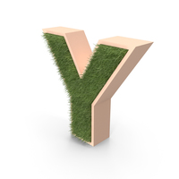 Grass Letter Y PNG & PSD Images